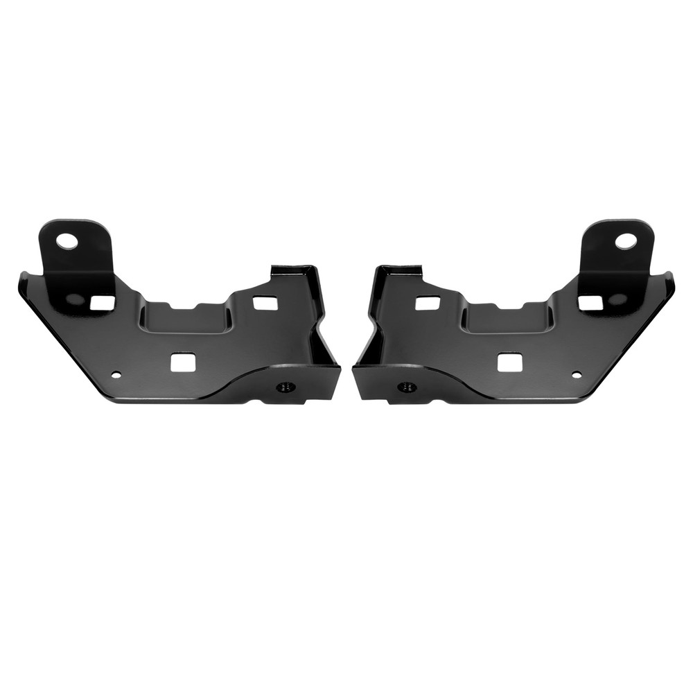 HECASA Front Bumper Bracket Compatible with Right Side & Left Side, Black