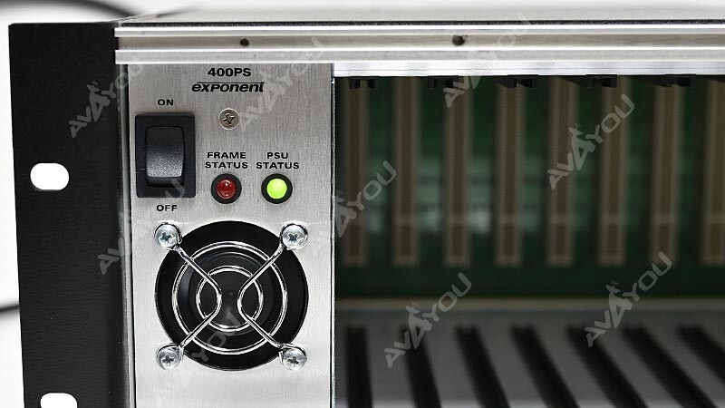 Evertz 400FR Exponent Compact High Density Balanced Audio Distribution Frame