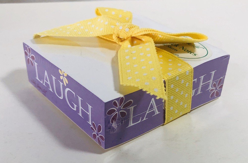 Lady Jayne Ltd Laugh Sticky Stack Notes Notepad Pad 250 Sheets New