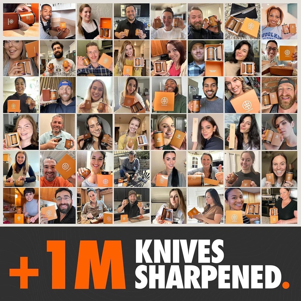 Tumbler Rolling Knife Sharpener -Knife Sharpening - Rolling Knife Sharpener Tool