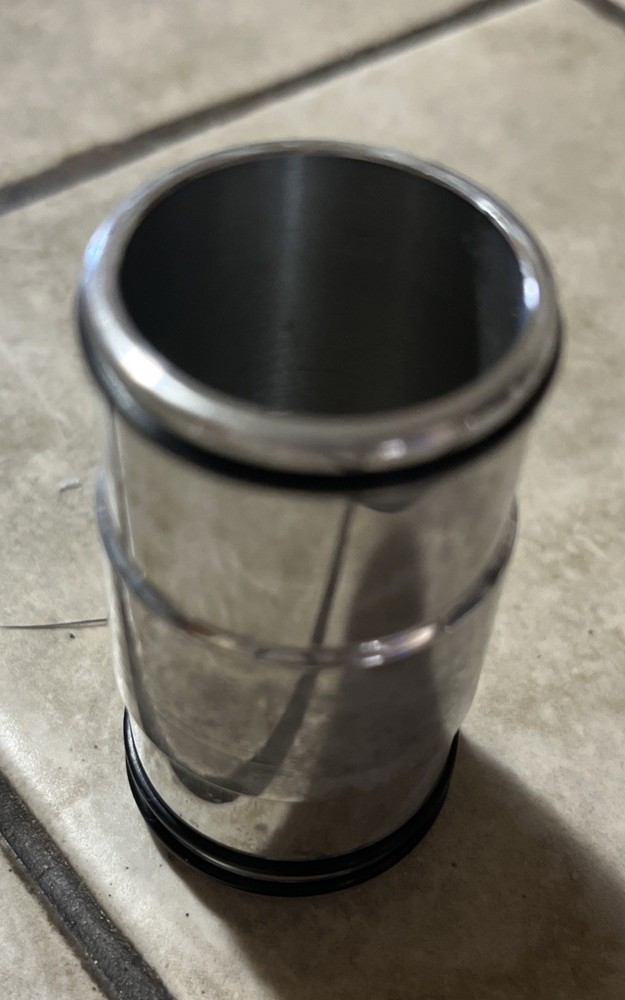 Phil Wood Stainless external 68 BB, polished