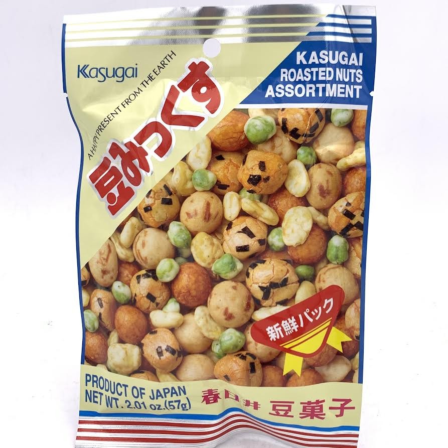 Kasugai Roasted Nuts Assortment 2.01oz/(57g)
