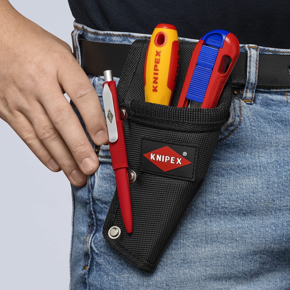 KNIPEX Multi-Purpose Empty Belt Pouch: Durable Tool Storage & Easy Access