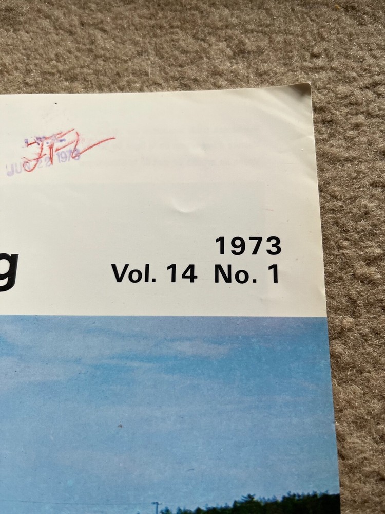 Japanese Railway Engineering - 1973 - Vol. 14 No. 1