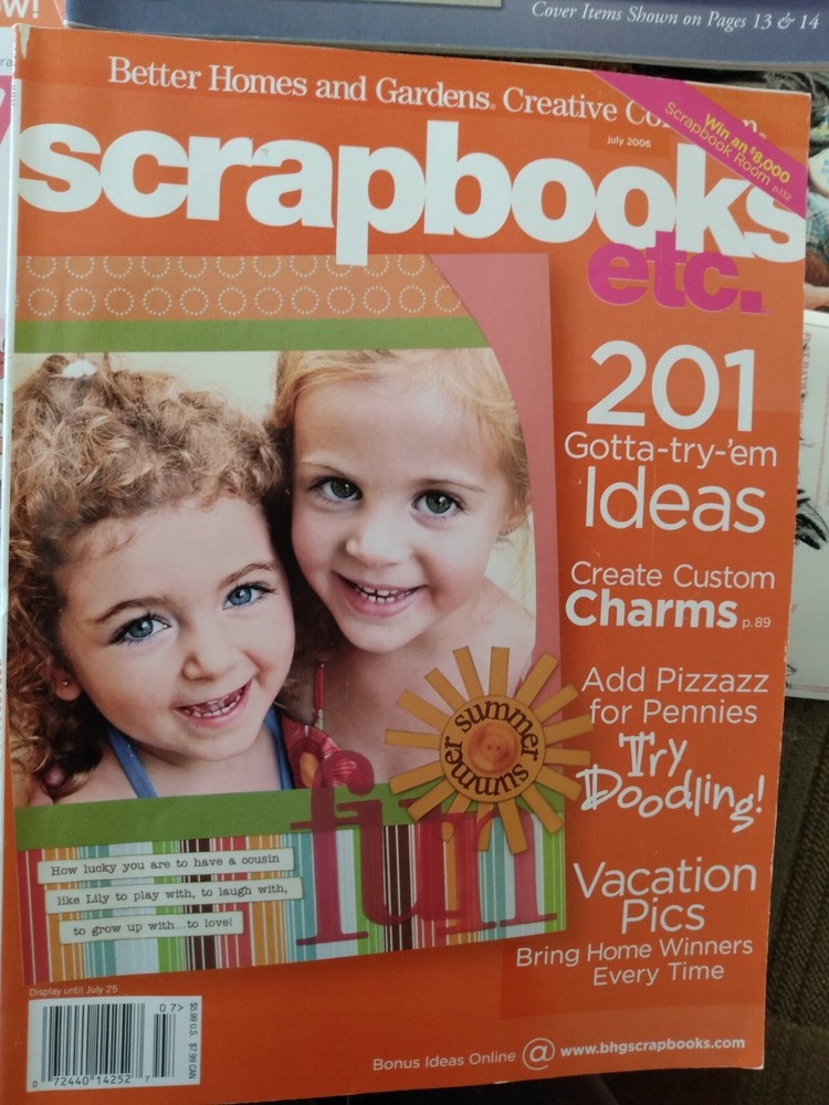 Scrapbook, etc., Memory Makers, so.pke Scrapbooks, Keepsakes Magazines