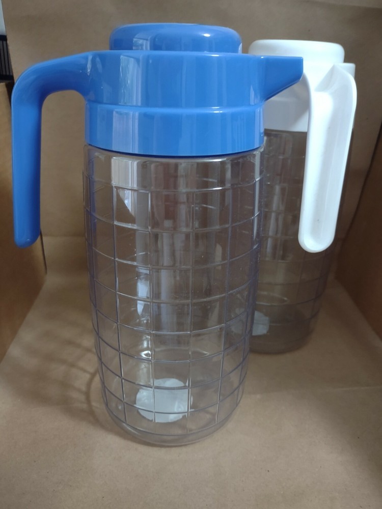 Plastic Drinking Pitcher Clear Water Serving Container 2 Liter BPA FREE by Arrow