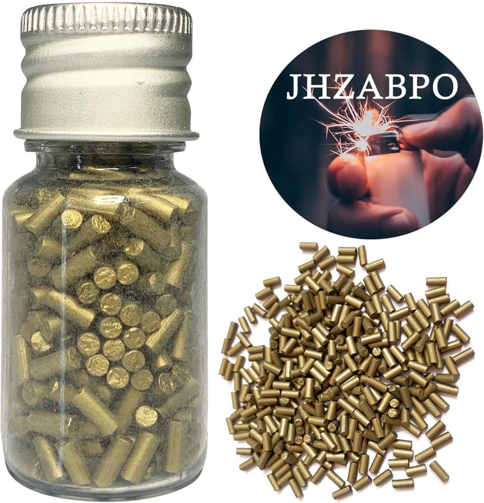 350-Pack Golden Lighter Flints - Universal Replacement for All Lighters
