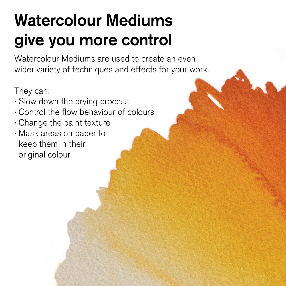 Watercolor Medium Ox Gall Liquid for Improving Paint Flow 75 ml Bottle