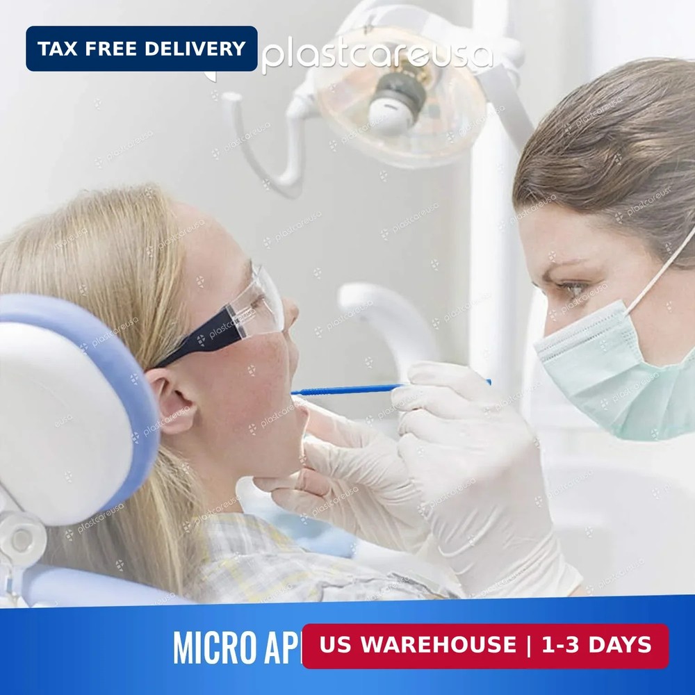 400 Superfine Micro Applicator Brushes - Disposable Dental Microbrushes with Ben