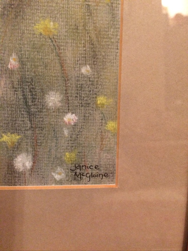 Janice mcGloine Original Pastel Drawing