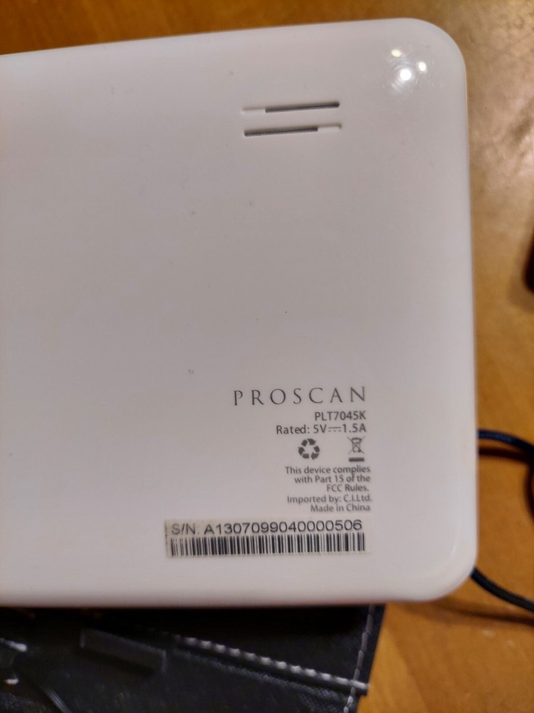 Proscan PLT7045K 7" Touchscreen Tablet Micro SD with Keyboard Pad READ