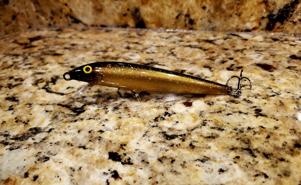 Rapala Original Floating F-9 Custom Painted Crankbait New
