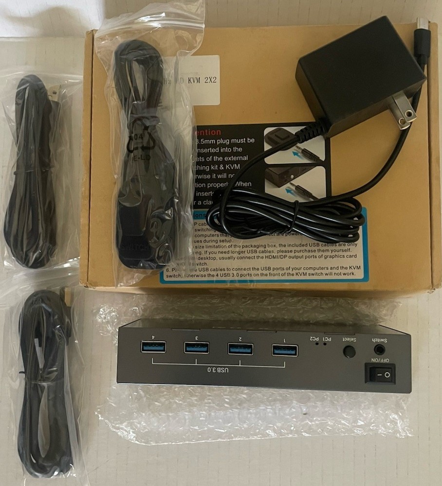 4K HDMI KVM Switch