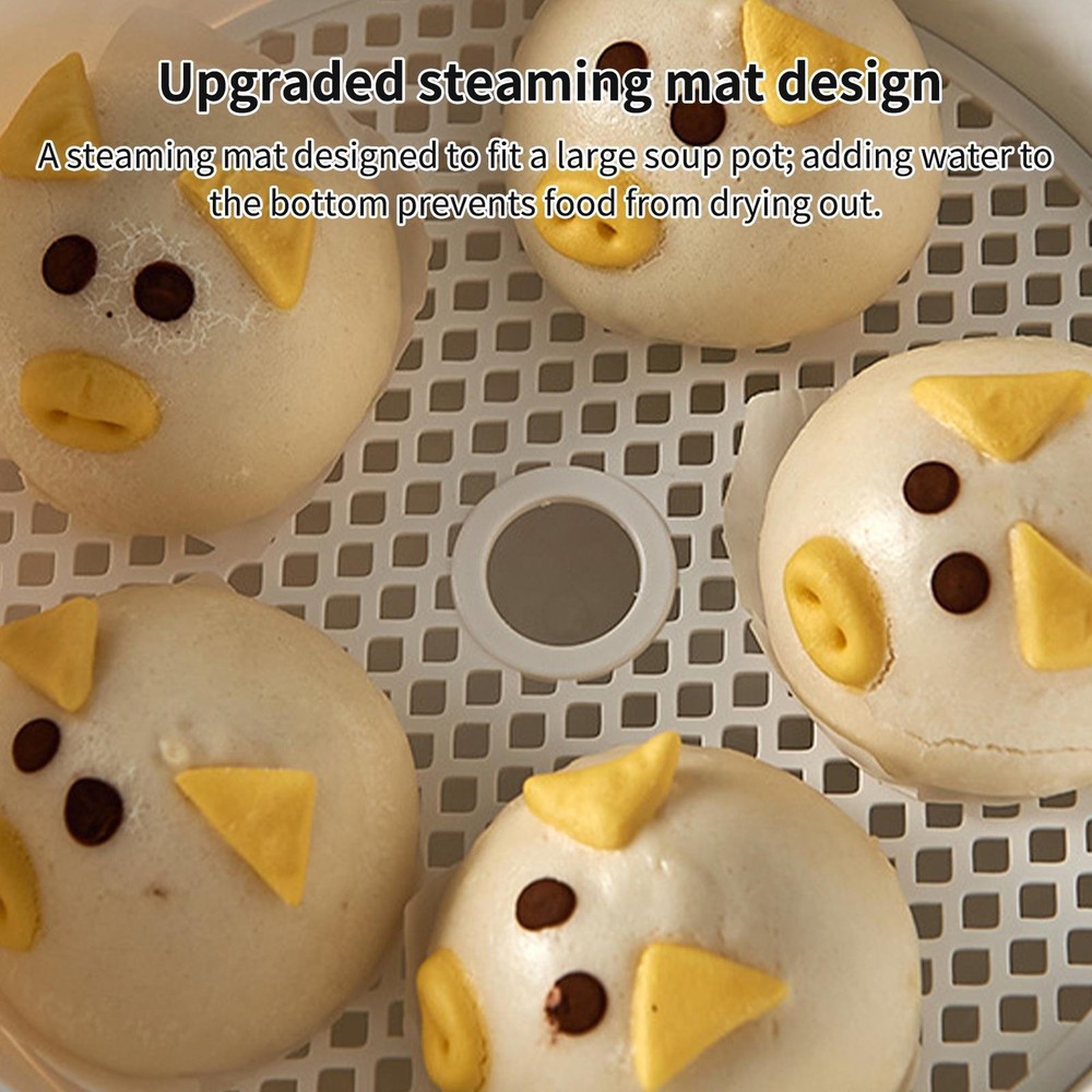 Steamer for Microwave Kitchen Cooking Containers with Lid and security