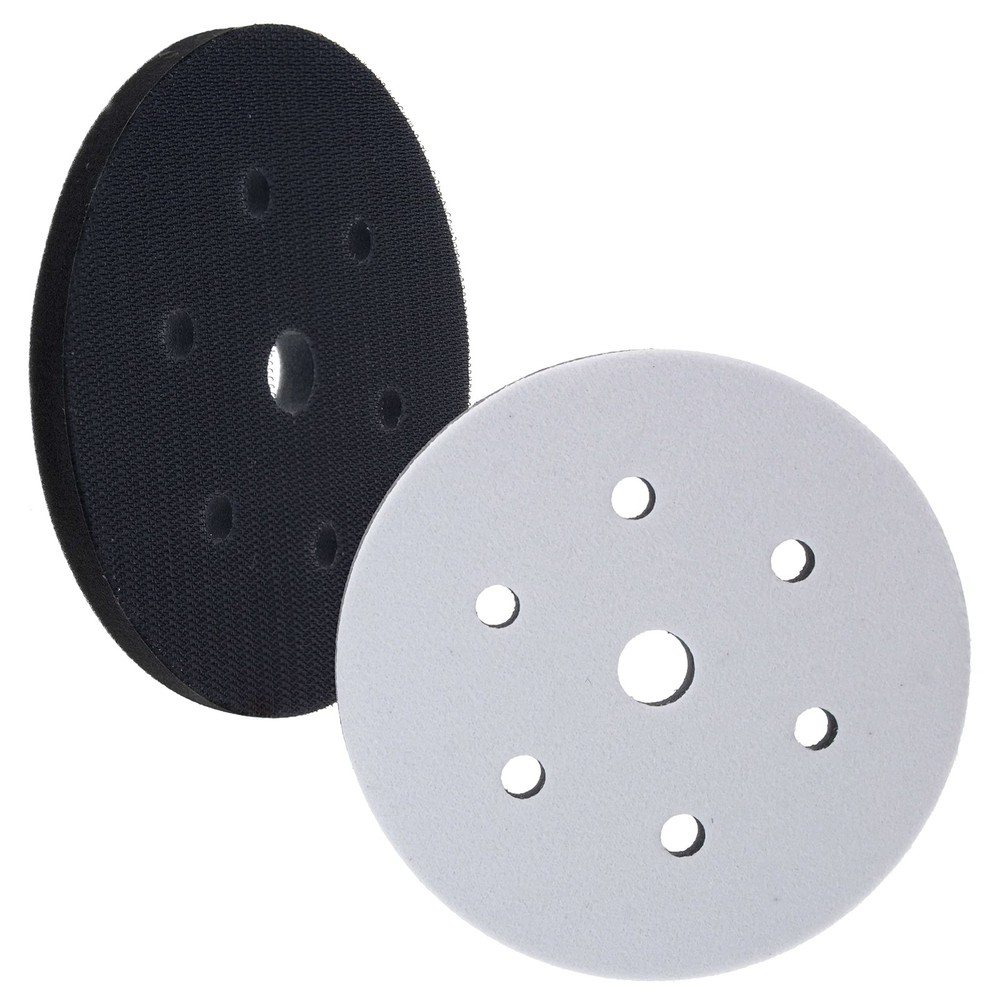 TCP Global 6" x 7/16" 10mm Thick Soft Density Interface Pad for DA Polishers...