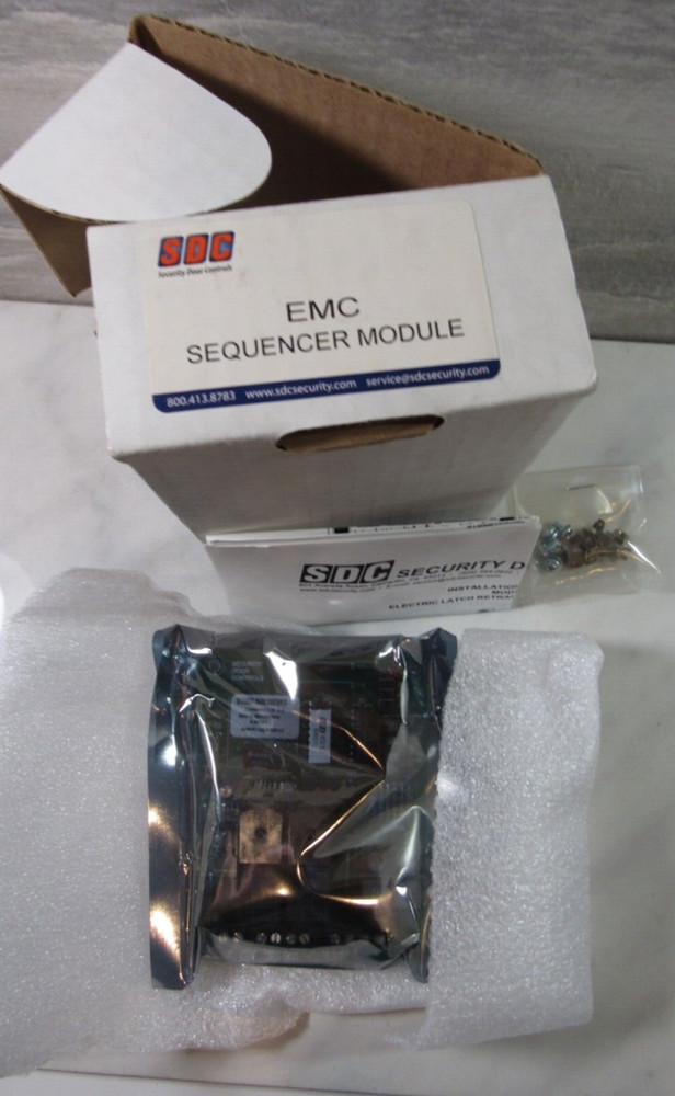 NEW SDC Security Door Controls EMC Sequencer Module EMC1