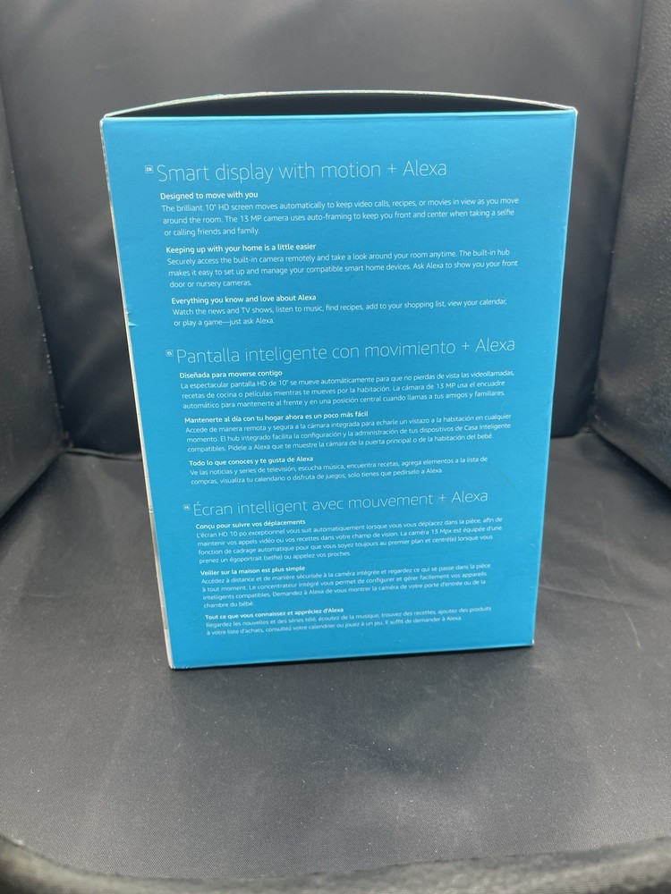 Amazon Echo Show 10 (3rd Gen) – Charcoal