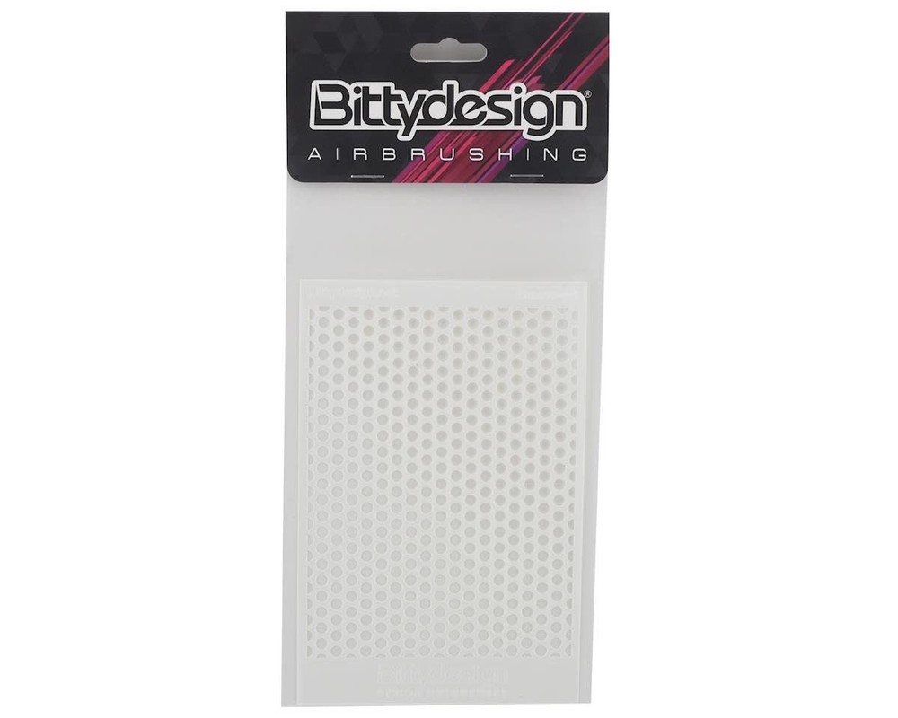 BDYSTC-001 VINYL PAINT STENCIL (HOLES)