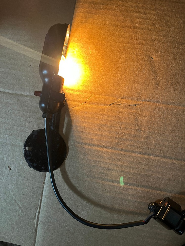 Vintagel Sewing Machine Light From a Singer 66