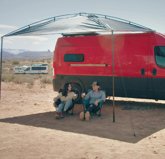 MoonShade Portable Vehicle Awning, Extra Large 12' x 9