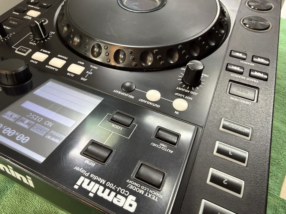 Gemini CDJ-700 Media Player CD/MP3/SD/USB