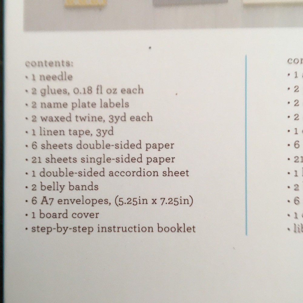 martha stewart craft kit: book binding kit