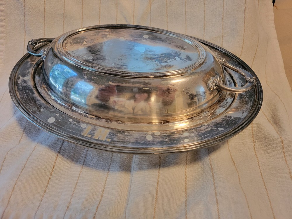 Antique English Silver Plated Bowl