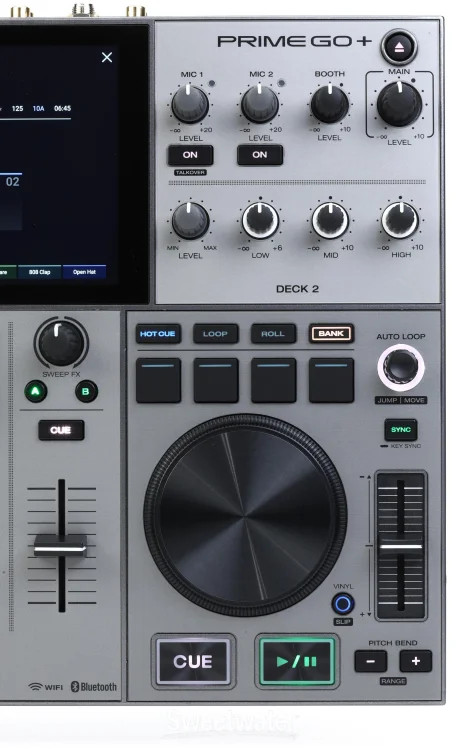 Denon DJ Prime GO+ Portable 2-deck Standalone DJ System