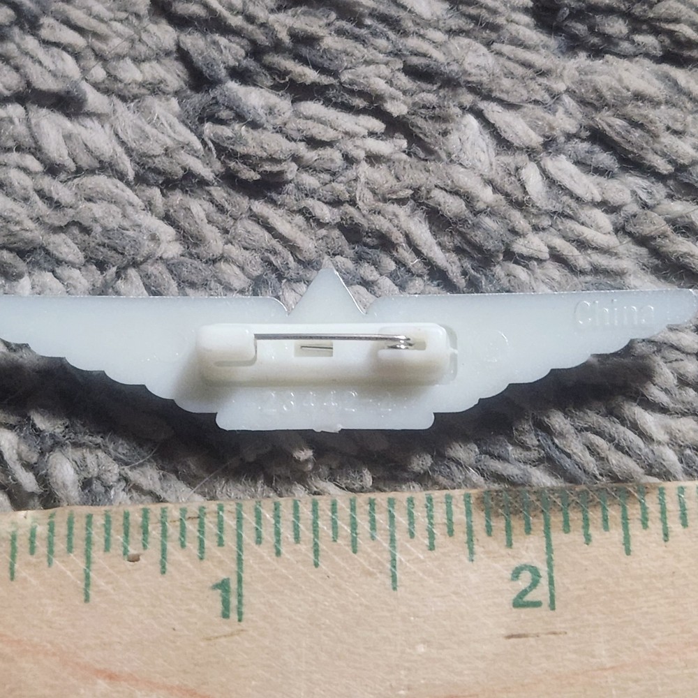 Vintage Delta Airline Plastic Wing Pin Junior Pilot