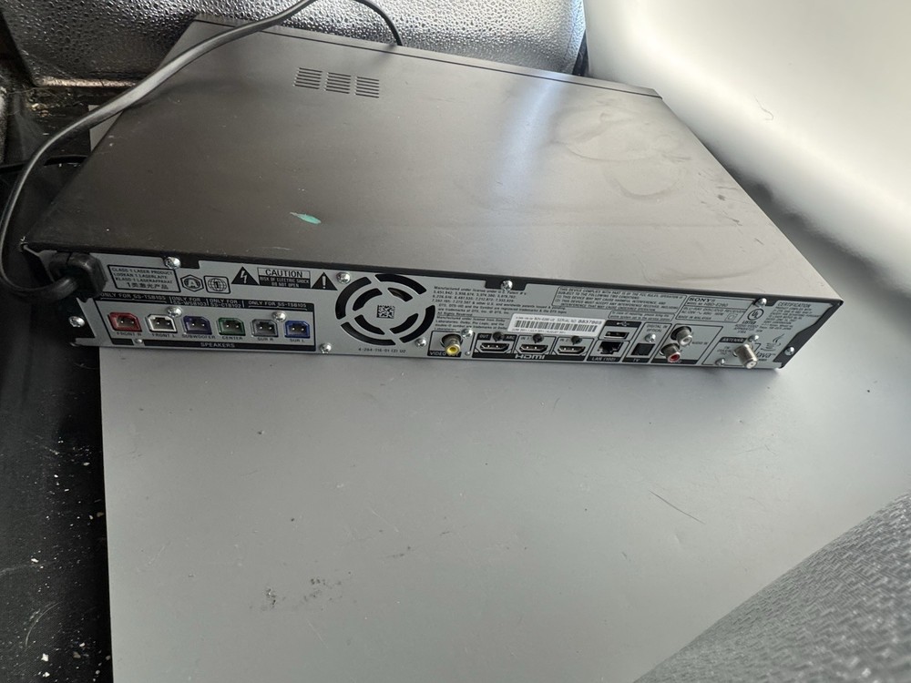 Sony 3D Blu-Ray DVD Home Theater Base Unit BDV-E280 TESTED, No Remote