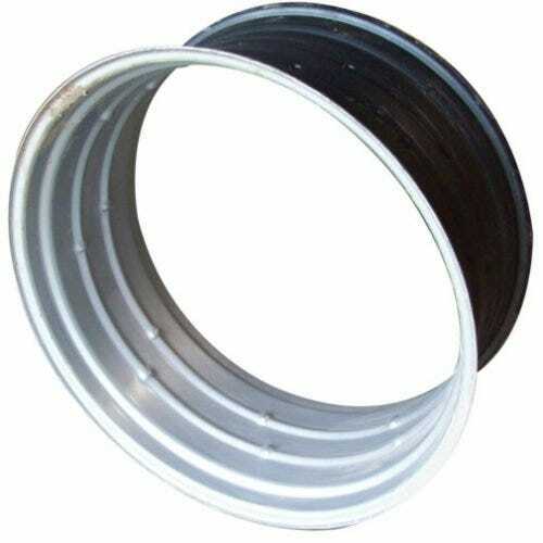 Double Bevel Rear Rim - 18" x 38" Silver Mist