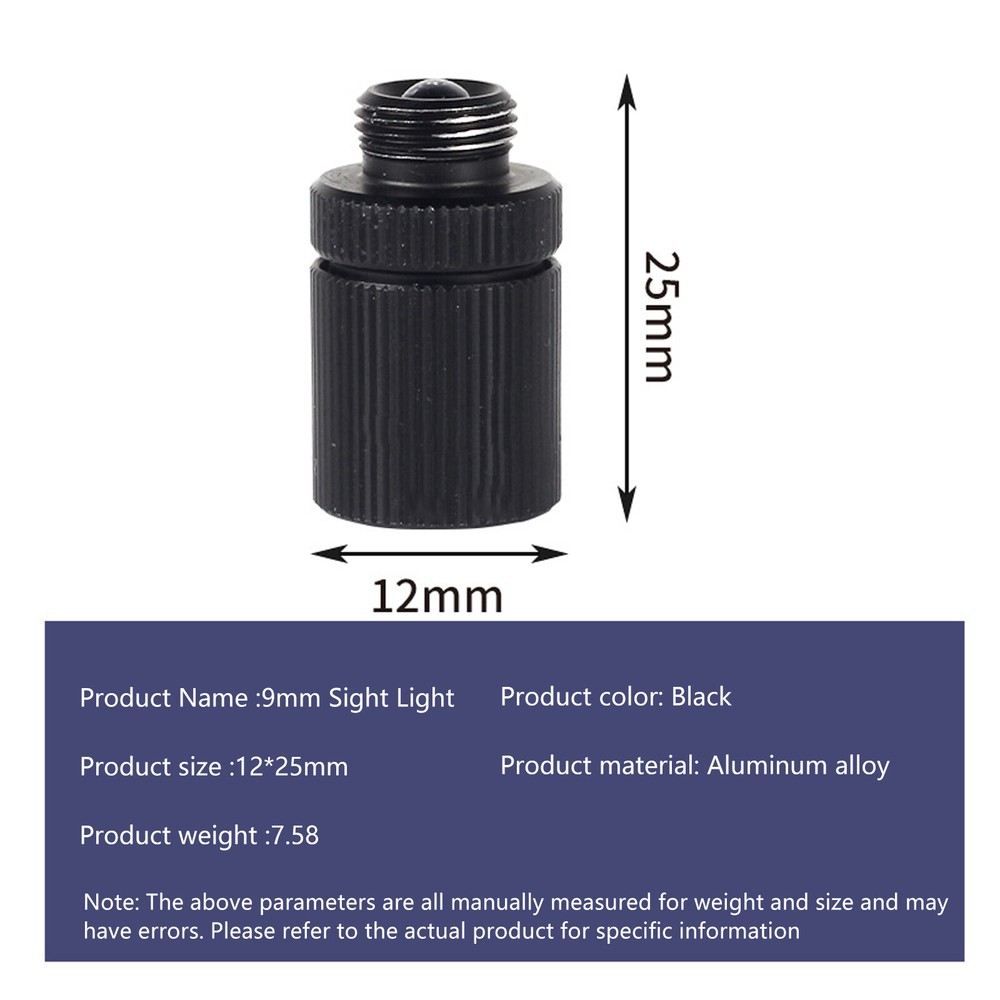 Compound Bow Sight Light Bowlight LED Continuous Adjustable 3/8-32 Thread Sqzk