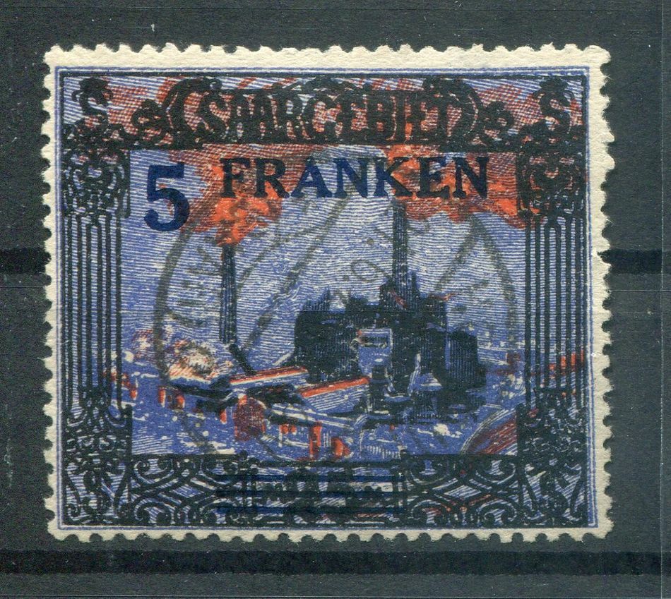 Saar 83 Highest Value Gest. 45EUR