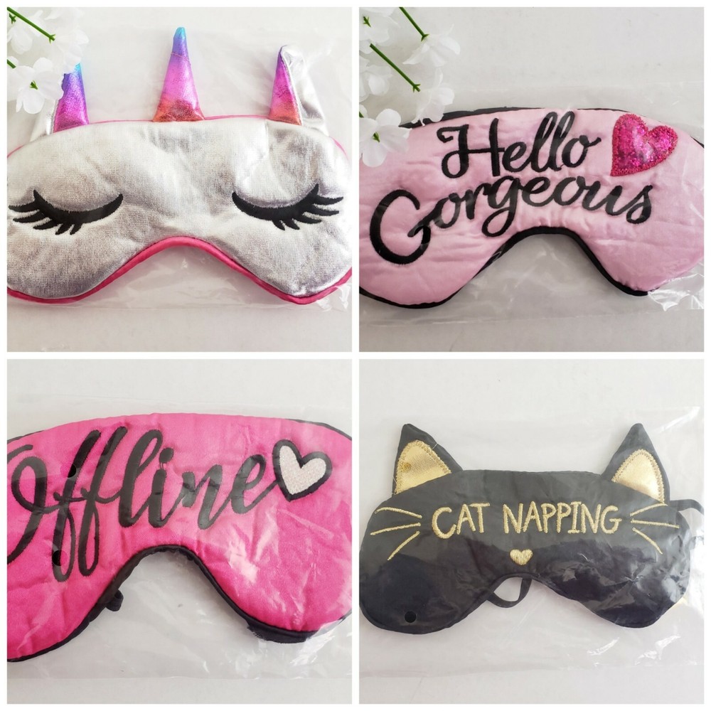 Sleep Mask Cat Offline Hello Gorgeous Unicorn