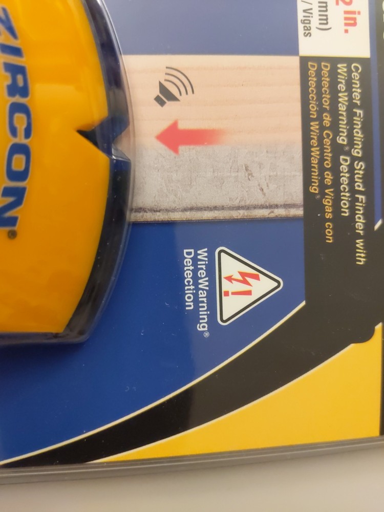 Zircon Center Finding Stud Sensor L70