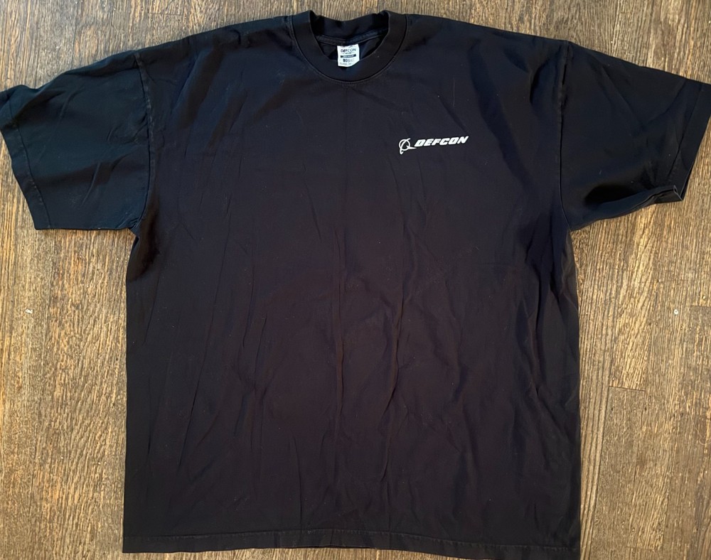 Defcon "Boeing Phantom Works" Black Variant Shirt Size Large