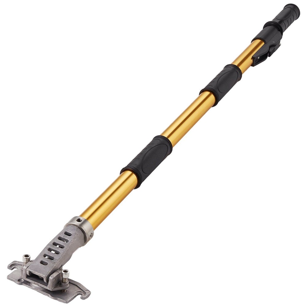 Drywall Flat Box Handle 40-64in 5-Section Adjustable Aluminum Extension Tool