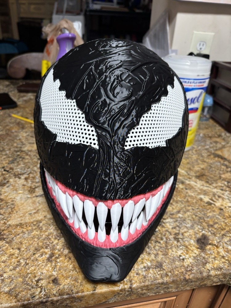 Venom Mask-3D printed