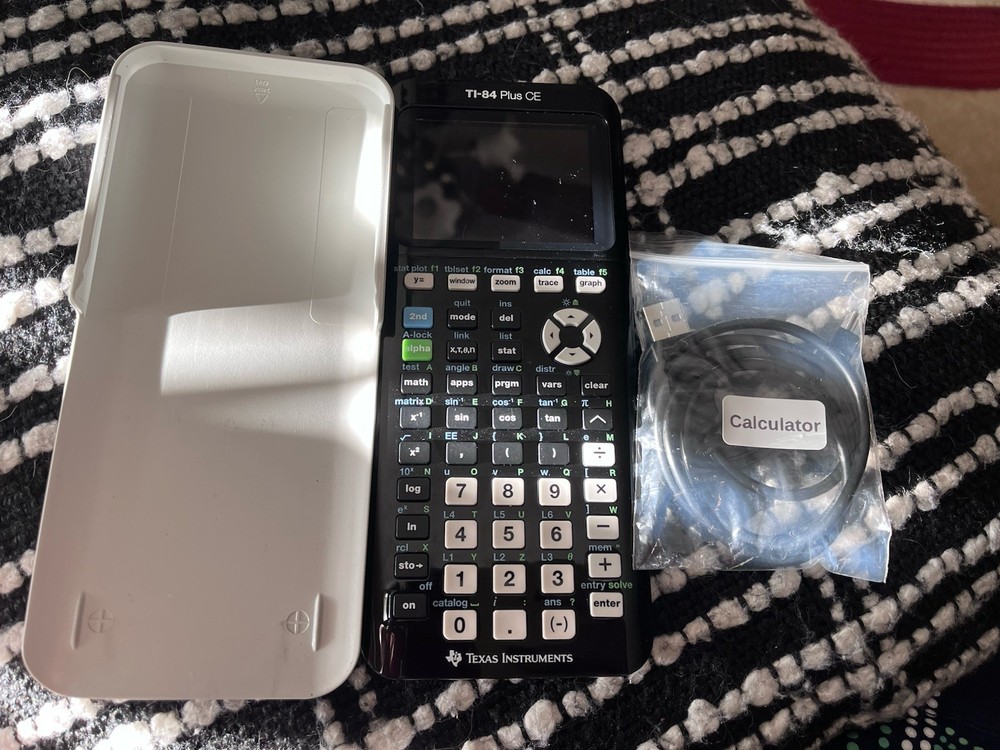 Ti 84 Plus Ce Calculator with Power Cord