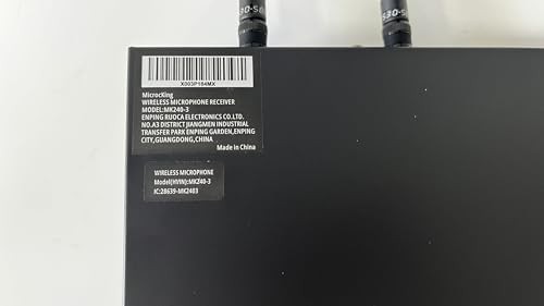 UHF Wireless Microphone System Cordless Lapel/Headset/Lavalier Mic(4