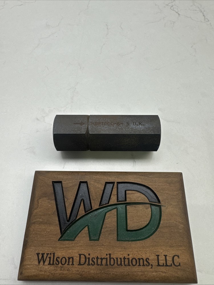 NEW NO BOX DYNAMIC CHECK VALVE HSP1000-6-5, TEC