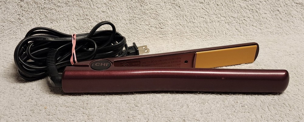 iCHI Ceramic Hair Straightener Flat Iron GF8238 Farouk Systems Tested Working