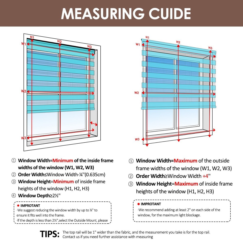 Motorized Zebra Blinds with Remote Control【Solar Panel Included】