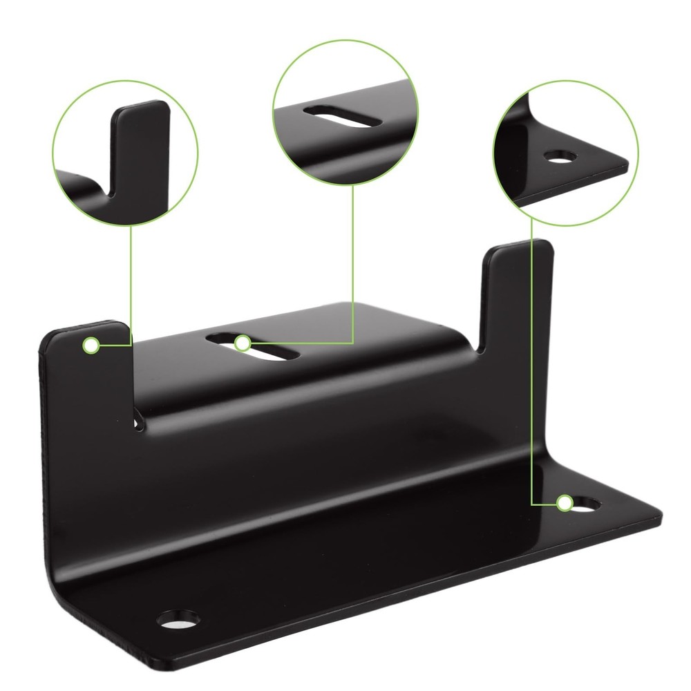 16PCS Solar Panel Mounting Brackets Black Solar Panel z Brackets Lightweight ...