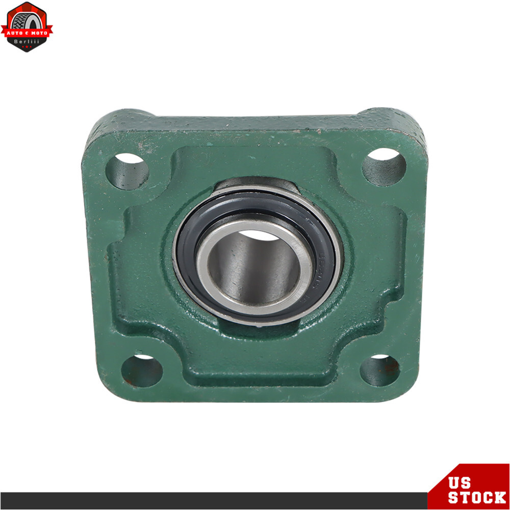 10 Pack UCF205-16 1" Bore 4 Bolt Solid Base Pillow Block Flange Bearing