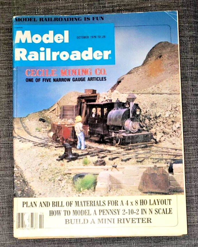 3 MODEL RAILROADER Magazines Oct, Nov, Dec 1979 Command Control System