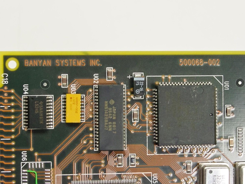 Banyan Systems ISA Intel Command Adapter Card 500068-002