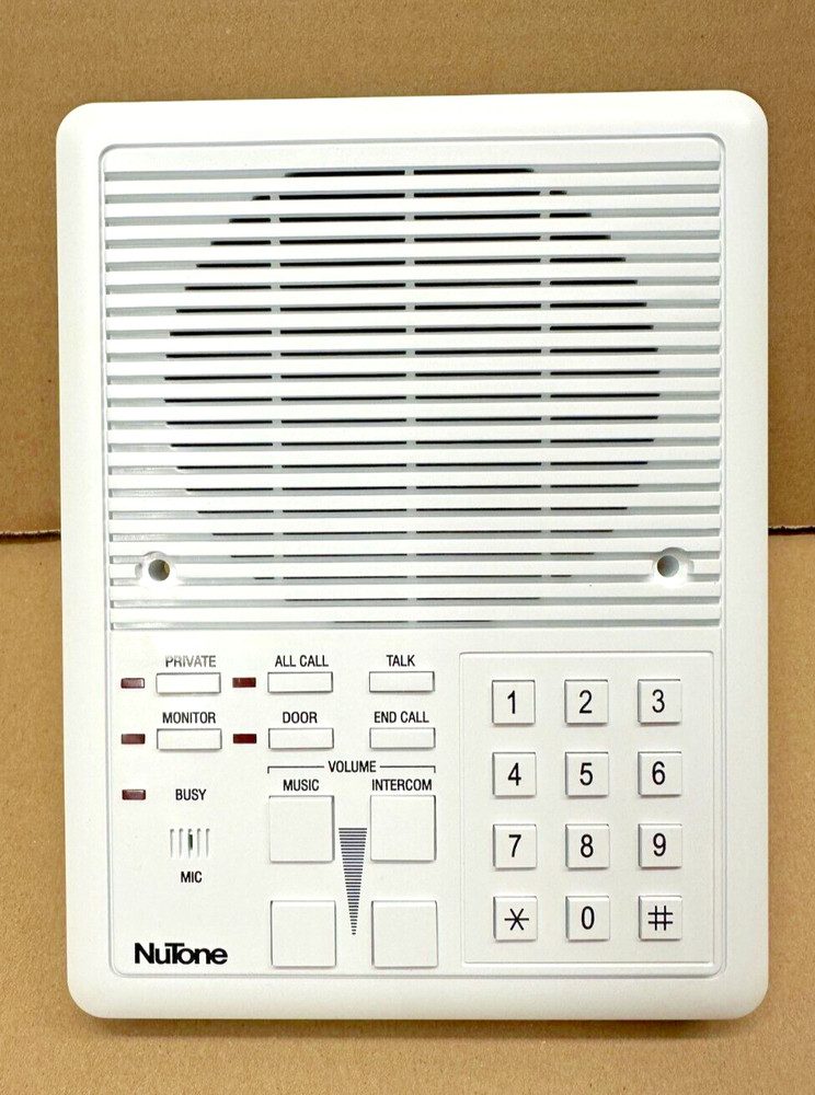 *NEW* Nutone IS-515WH 5" Selective call Intercom Speaker for IM5000 IM5006 White