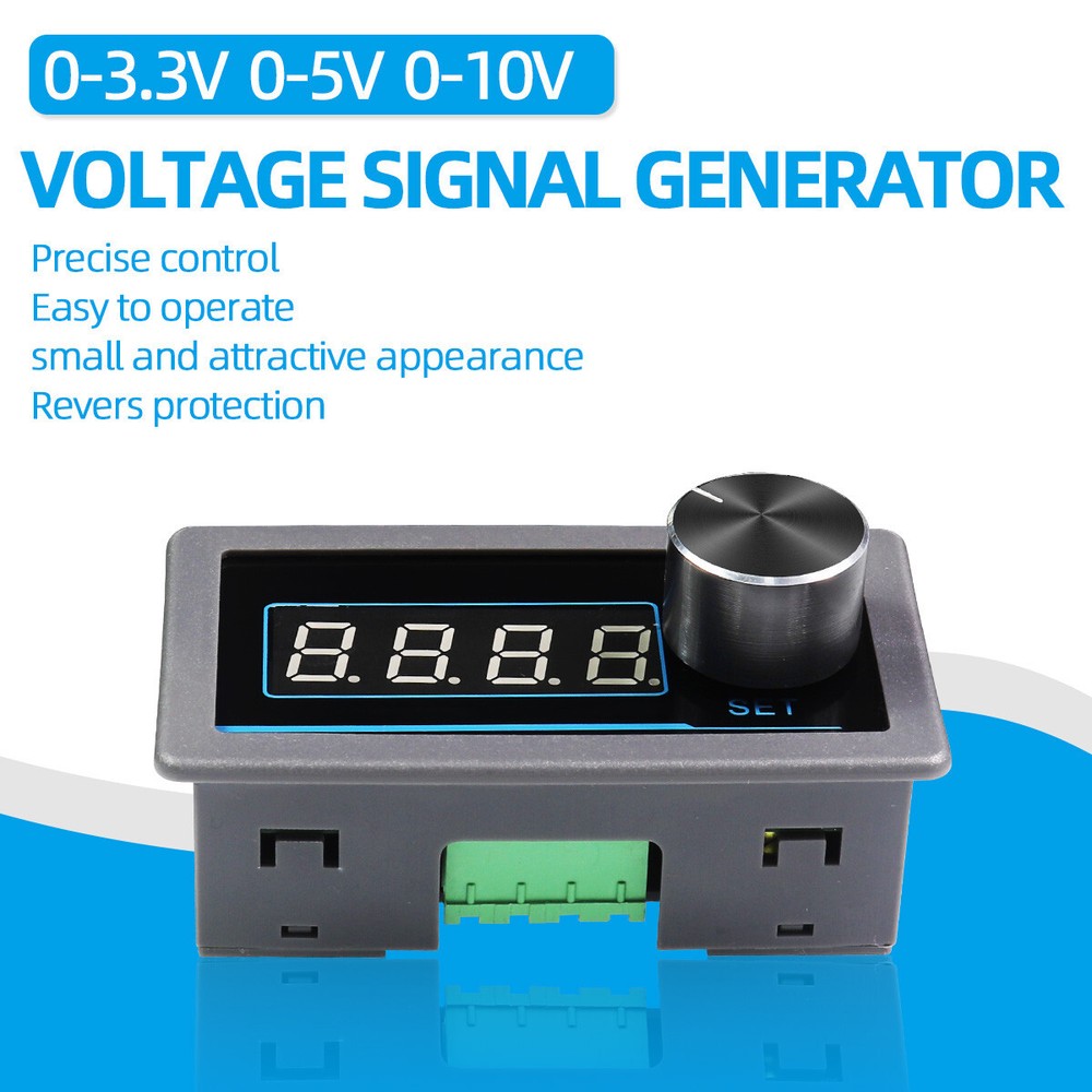 Adjustable Voltage Signal Generator Simulator PLC Analog Control 0-3.3V 5V 0-10V