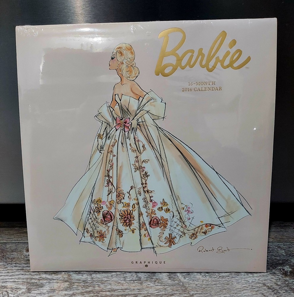 Barbie Robert Best 2016 Wall Calender By Graphique